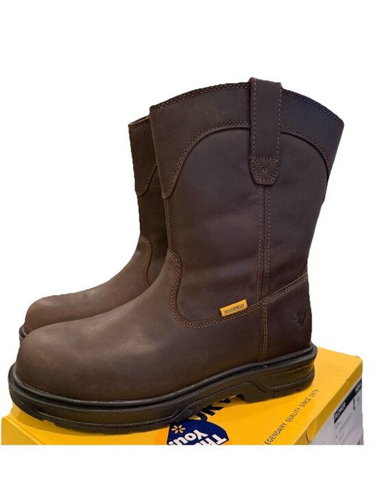 Herman Survivors Men\'s Size 10 Plower Waterproof Steel Toe Work Leather Boots main image 4